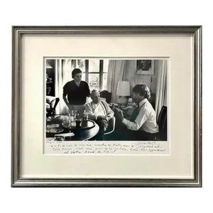 Lucien Clergue, Silver Gelatin Photograph Hand Signed Photo Pablo Picasso Lucien Clergue