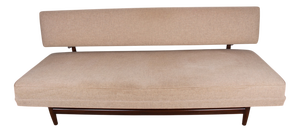 Danish Teak and Fabric 3-Seater Sofa, 1960s