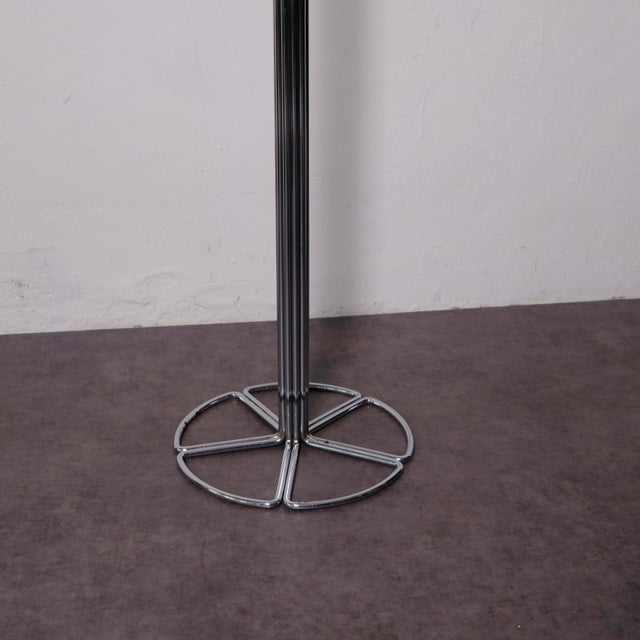 Silver Chromed Metal Floor Coat Rack from Fiarm, 1960s For Sale - Image 8 of 18
