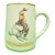 Abercrombie & Fitch Porcelain Mug W/ Rodeo Bronco Buster by Cyril Gorainoff For Sale