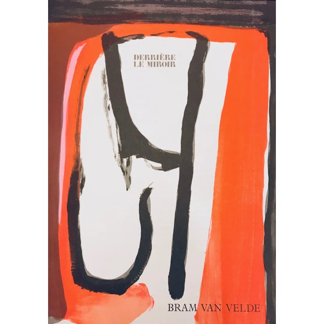 Artist: Bram Van Velde Country: Netherlands Title: Untitled – DM01240 Medium: Original Lithograph Marks: Not signed nor...