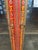 Red Vintage Hand-Painted Rajasthani Display Cabinet – Slim 12" Depth For Sale - Image 8 of 12