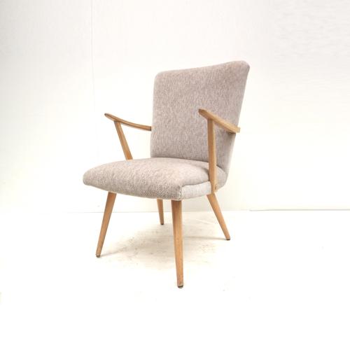 Mid-Century Upholstery Armchair, 1950s For Sale - Image 6 of 7