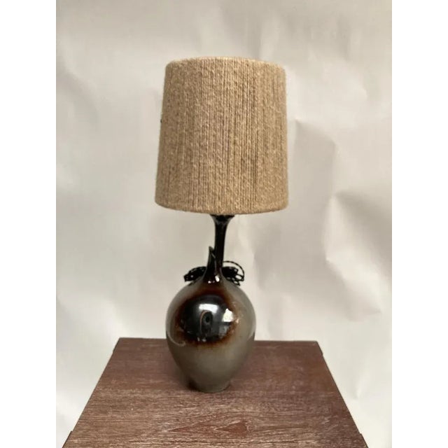 Vintage Ceramic Lamp, 1970s For Sale - Image 9 of 10