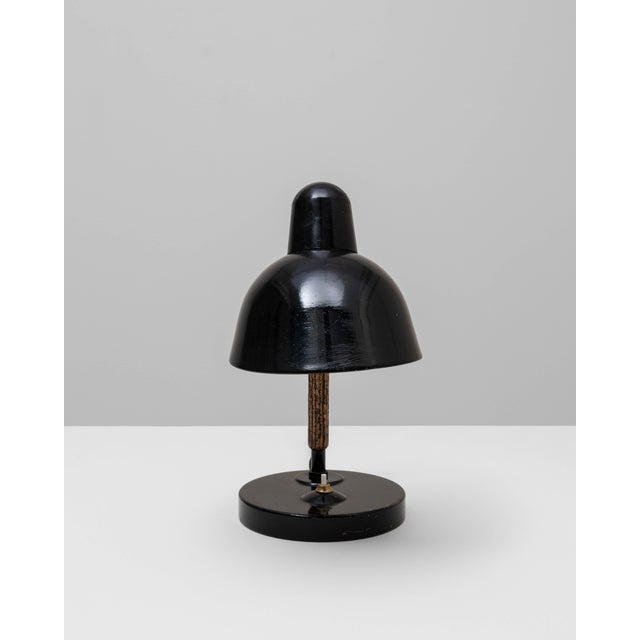1930s German Model L99 Metal Table Lamp By Siemens For Sale - Image 16 of 18