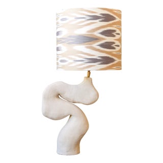 Olive Tree Handmade Ceramic Lamp by Ingrid Vermulst For Sale