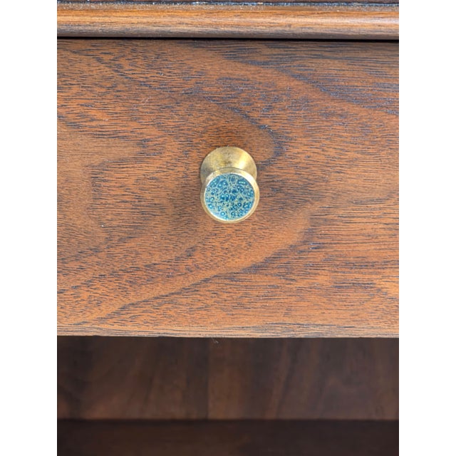 1950s Kent Coffey 'Insignia' Nightstands, A Pair For Sale - Image 9 of 9