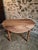 Wood Antique French Round Walnut Drop-Leaf Dining Table, 1890s For Sale - Image 7 of 16