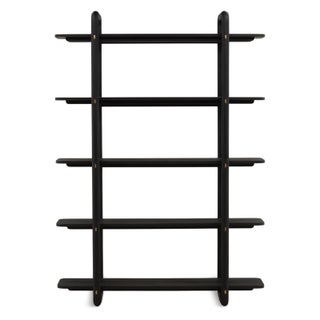 Maxwell Modern Black Bookcase For Sale