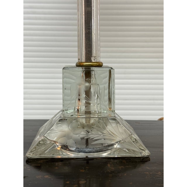 Contemporary Column Table Lamps, Pair For Sale - Image 10 of 12