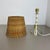 Original Rattan and Brass Table Light from Vereinigte Werkstätten, München, Germany, 1950s For Sale - Image 3 of 18