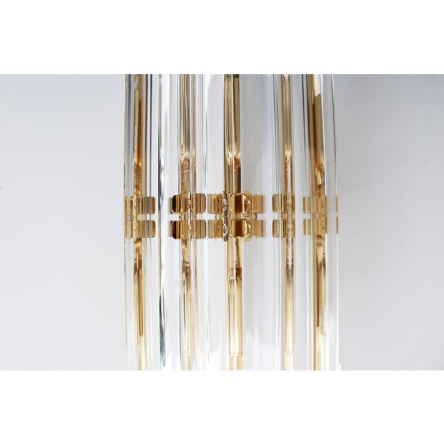 Metal Vintage Hollywood Regency Wall Lamps from Honsel, 1990s, Set of 3 For Sale - Image 7 of 10