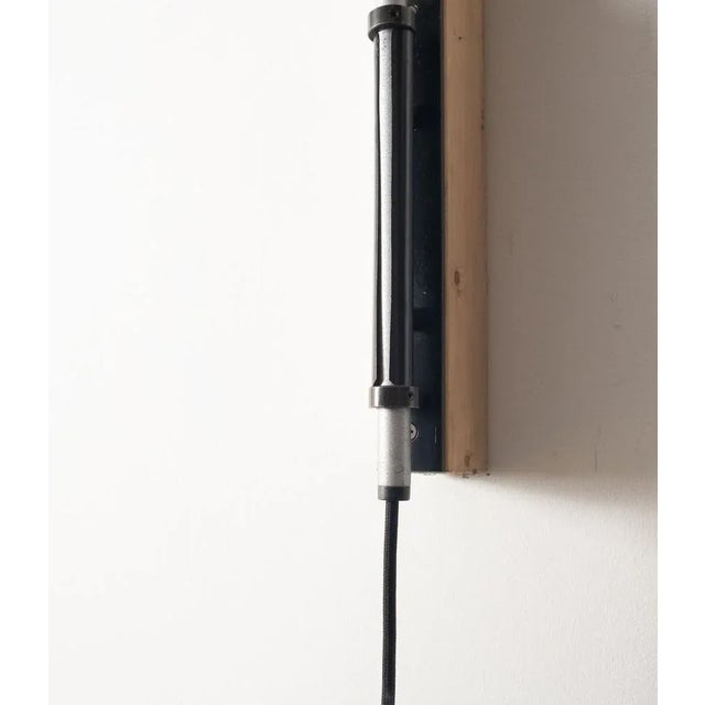 Gray Vintage Wall Lamp, 1970s For Sale - Image 8 of 12