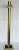 Postmodern 1980s Postmodern Tubular Brass Lucite Trim Floor Lamp For Sale - Image 3 of 9