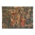 French Figural Verdure Tapestry, Mid-Century For Sale