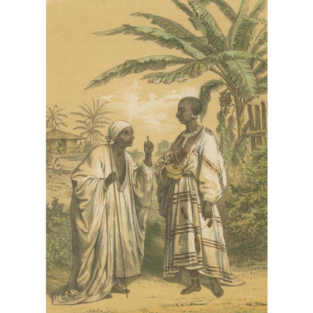 German School, Women of Shoa (Ethiopia), 1868, Paper For Sale - Image 4 of 9
