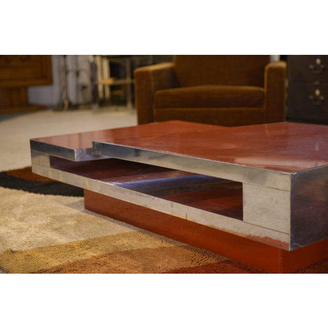 Plastic Coffee Table by Philippe Jean, 1970s For Sale - Image 7 of 10