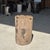 Beige Side Table in Brown and Black Petrified Wood, 1980s For Sale - Image 8 of 18
