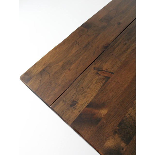Early American Style Drop Leaf Dining Table Circa 1950s For Sale - Image 17 of 18