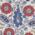 Traditional Sample - Schumacher Anatolia Embroidery Fabric in Blue & Red For Sale - Image 3 of 5