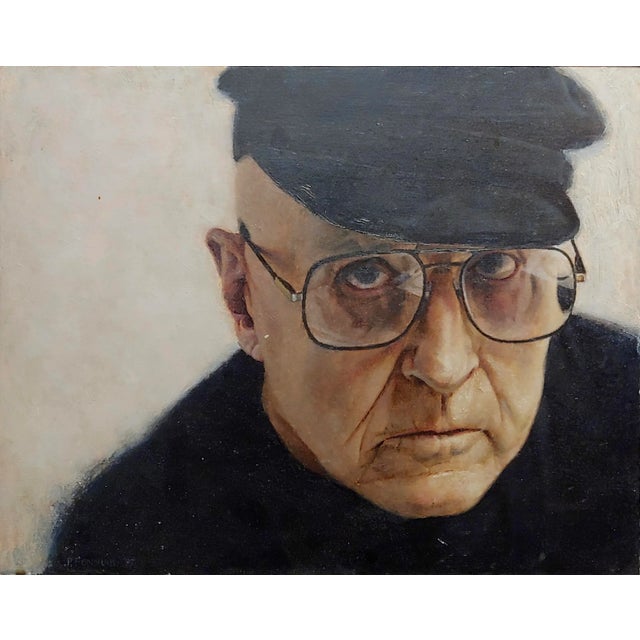 Paul Fenniak -Portrait of Rod Steiger -Oil Painting For Sale - Image 4 of 9