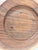 1970s Hand-Carved Wooden Centerpiece Bowl – Rustic Floral Band Artisan Decor 1970s For Sale - Image 5 of 9
