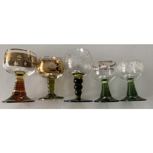 Goblets, 1950s, Set of 9 For Sale - Image 13 of 18