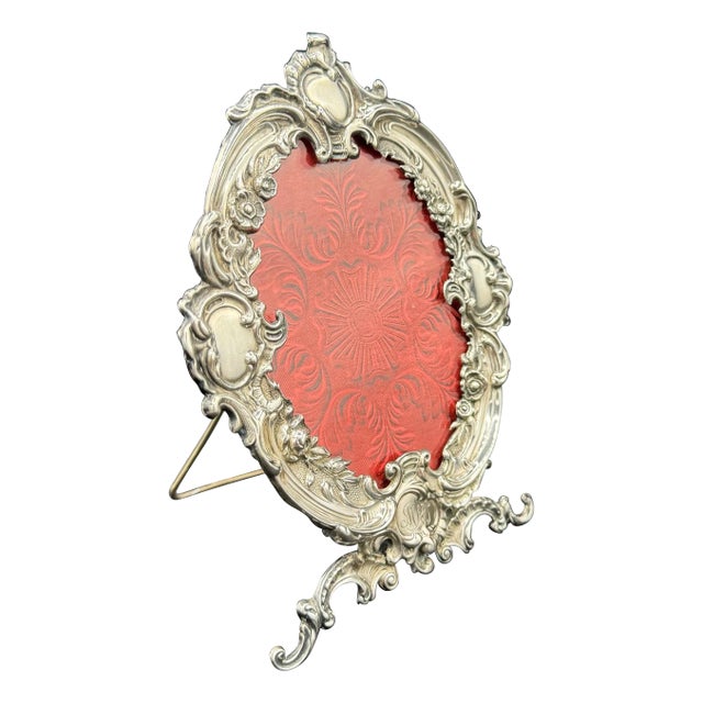 Sterling Silver Picture Frame For Sale