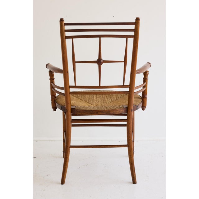 Armchair, from the Sussex range of chairs by Morris, Marshall, Faulkner & Co., later Morris & Co., English 1870-1900 The...