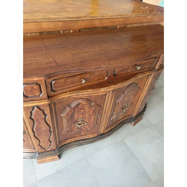 Italian Shaped Sideboard, 1950s For Sale - Image 6 of 13