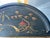 Chinoiserie Vintage Hand-Painted Black Chinoiserie Mirror – Solid Wood, Mid-20th Century For Sale - Image 3 of 13