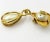 Chanel Vintage Gold Plated CC Heart Pearl Tear Drop Dangle Clip on Large Earrings For Sale In Los Angeles - Image 6 of 6
