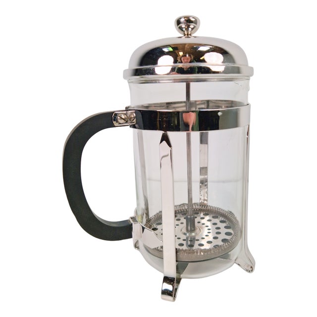 Vintage French Press 8-Cup Coffee Maker from Melior, France, 1980s For Sale