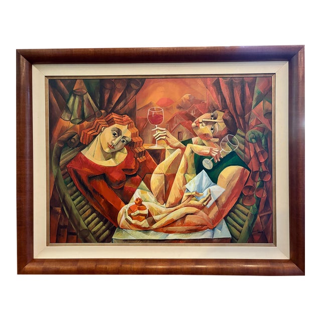 1990s Yuroz "Before Sunset" Signed Limited Edition Serigraph on Canvas 82/150, Framed For Sale