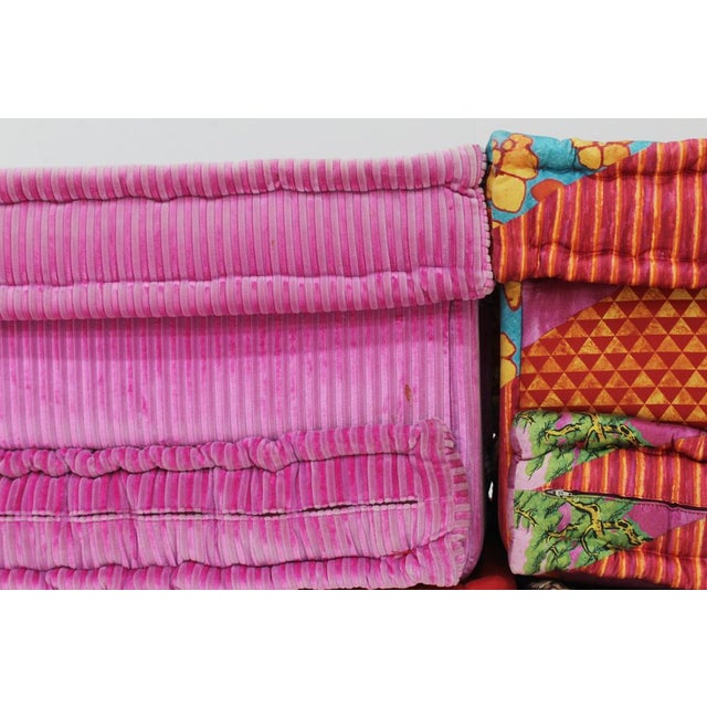 Mah Jong Sofa by Hans Hopfer and Kenzo Takada for Roche Bobois, 1970s, Set of 11 For Sale - Image 13 of 16