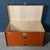 Orange Antique Courier Trunk in Orange Vuittonite Canvas from Louis Vuitton, 1900 For Sale - Image 8 of 18