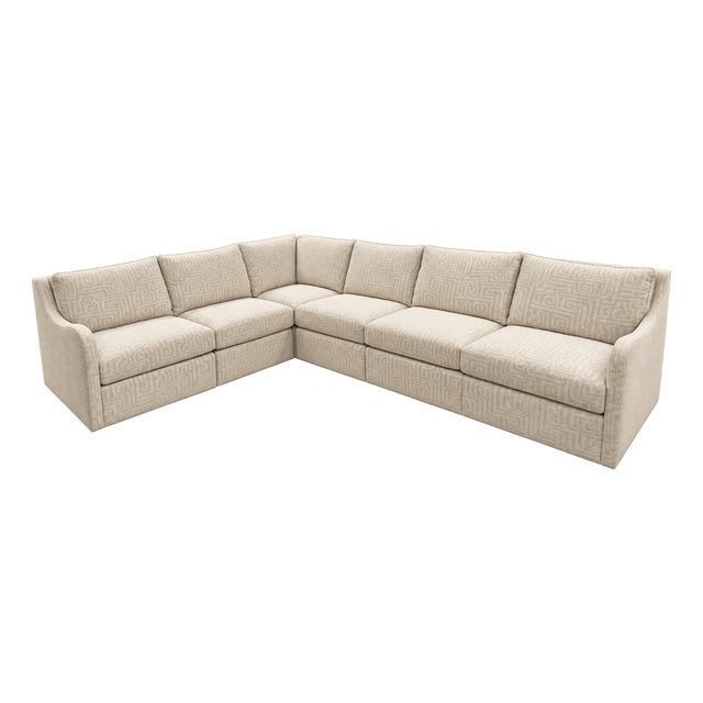 Revelation Little Wave Sectional / Maze Oyster For Sale