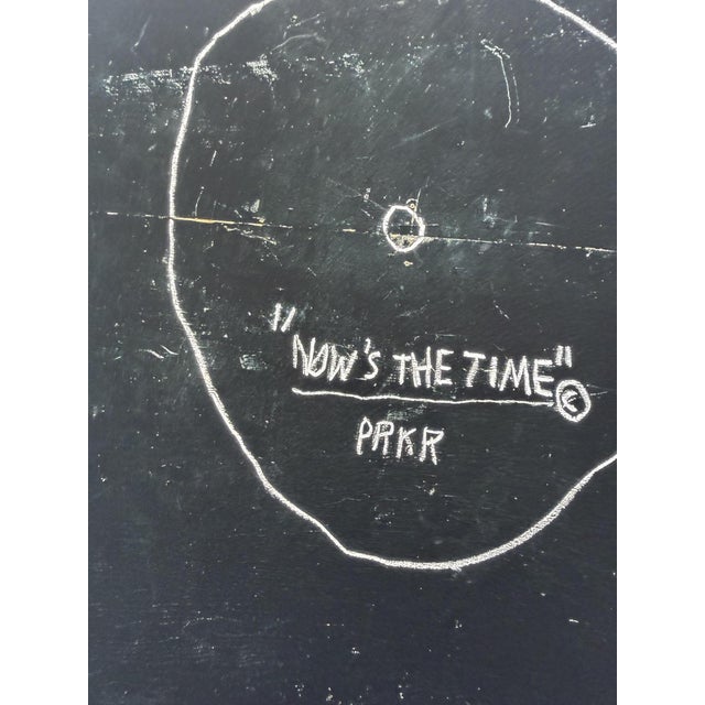 Black Jean Michel Basquiat, Now's the Time, 1985, Print For Sale - Image 8 of 9