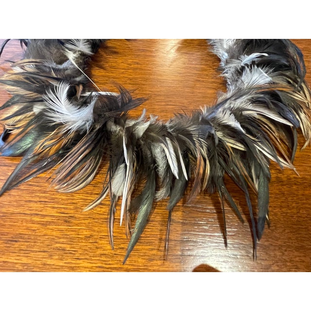 1950s Feather Crown Papua New Guinea For Sale - Image 4 of 6