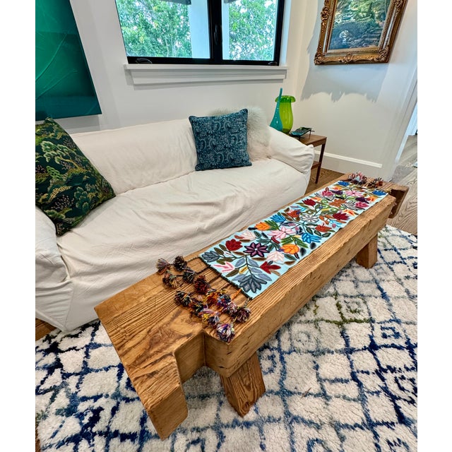 Peruvian Table Runner Handcrafted-Alma Soul For Sale In West Palm - Image 6 of 7