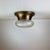 Mid-Century Modern Brass and Murano Glass Ceiling Lamp, Italy, 1960s For Sale - Image 3 of 17
