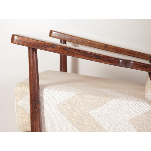 Set of Mid-Century Reclining Oak Lounge Chairs by Jan Vanek for Krasna Jizba, 1940s For Sale - Image 15 of 18