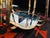 Vintage Brass and Glass Side Tables Hollywood Regency Glam Era, Pair For Sale - Image 10 of 14