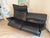 Leather Veranda Sofa by Vico Magistretti for Cassina, 1983 For Sale - Image 12 of 18