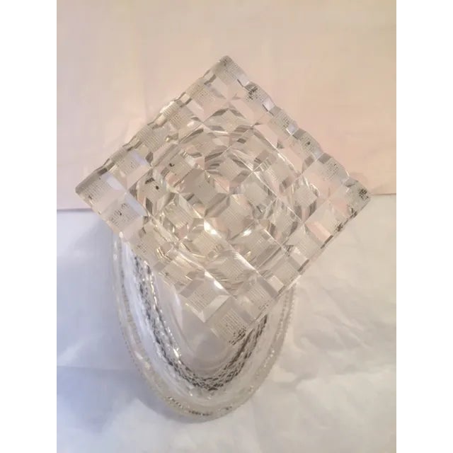 18th Century Irish Cut Glass Compote For Sale - Image 9 of 11