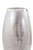 Contemporary Sivas Glass Vase with Silver Accents- Short For Sale - Image 3 of 9