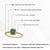 14k Yellow Gold Emerald Diamond Modern Proposal Ring in 14k Yellow Gold Size 4 For Sale - Image 13 of 18