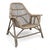 Wicker and Bamboo Lounge Chair by Georges Coslin For Sale