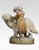 Very Large Royal Dux porcelain figure group, of a dog, mother, and child realistically modelled and coloured in ivory and...