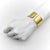 Marika Desert Gold 14k Gold Cuff Bracelet With Diamond Wave For Sale - Image 10 of 12